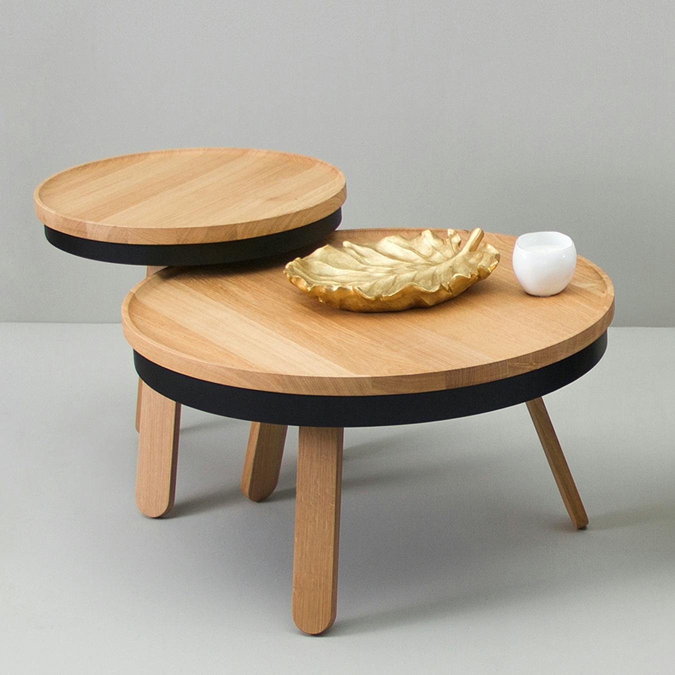 Batea S Coffee Table OakBlack by Batea S Coffee Table OakBlack by